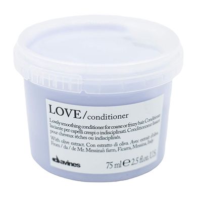 Кондиционер для выравнивания завитков Davines Essential Haircare Love Conditioner 75 мл - основное фото