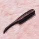 Чёрная расчёска для волос Tangle Teezer The Ultimate Detangler Midnight Black - дополнительное фото