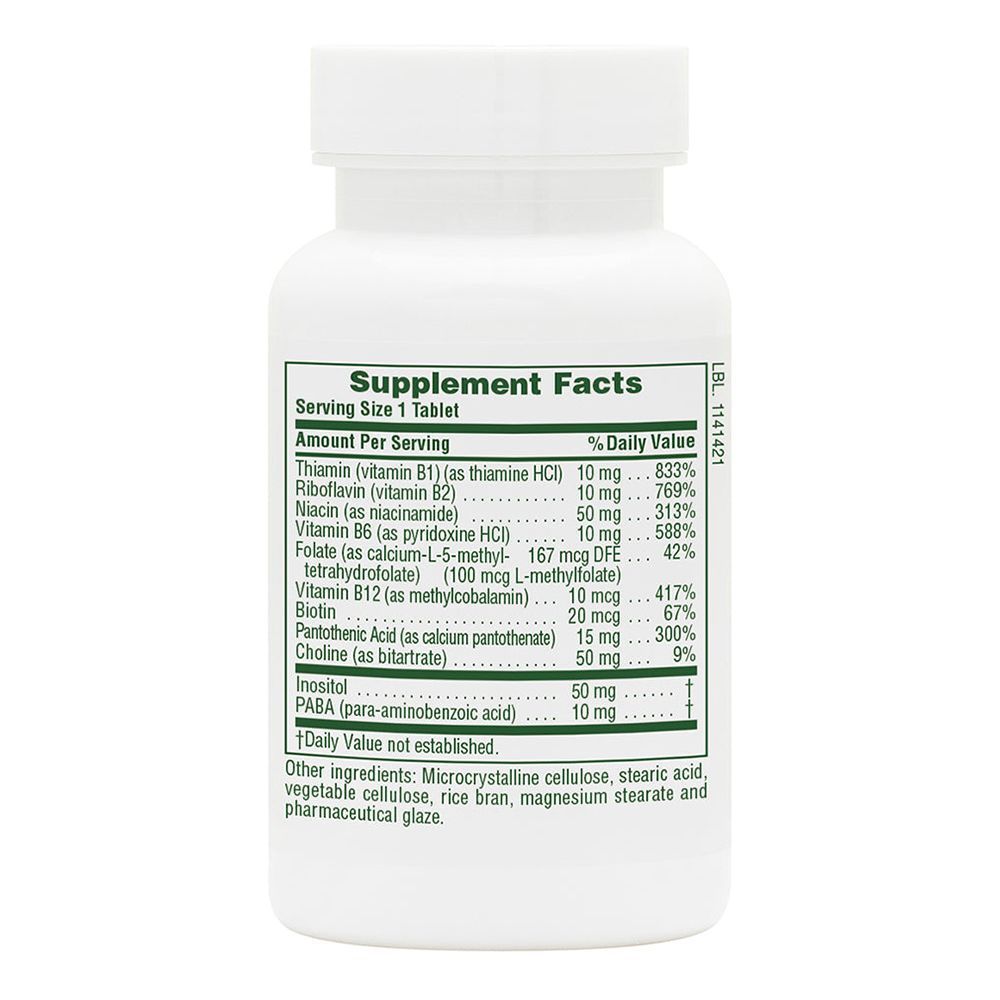 ᐉ Nature's Plus B-Complex With Rice Bran Tablets 90 шт - купить, отзывы ...