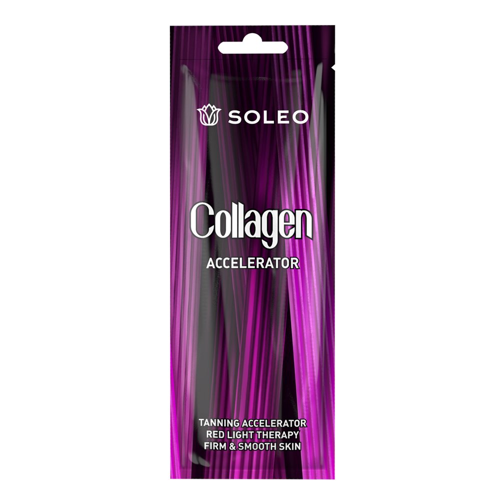 Лосьон для ускорения загара в солярии с коллагеном SOLEO Collagen Accelerator 15 мл - основное фото