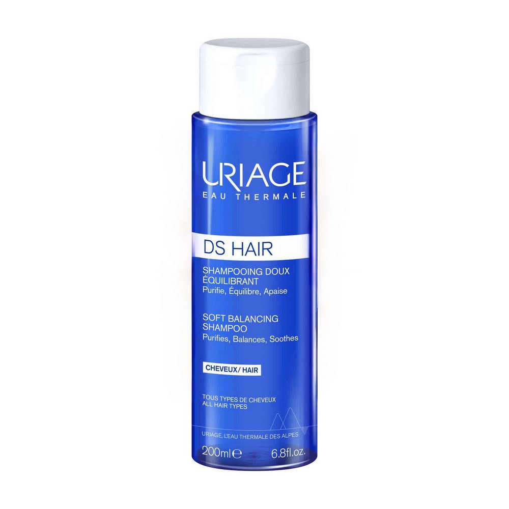 М'який балансувальний шампунь Uriage DS Hair Soft Balancing Shampoo 200 мл - основне фото