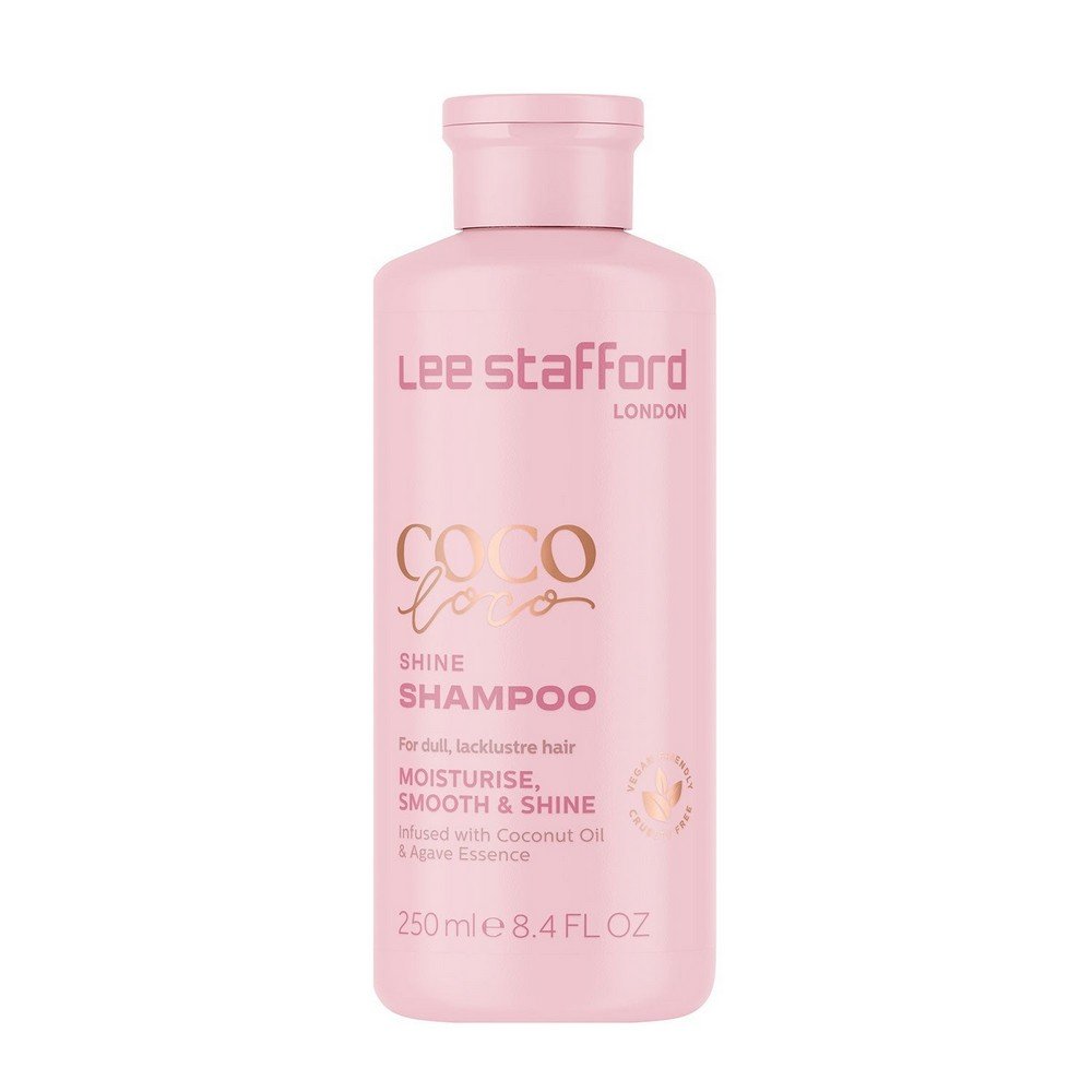 Шампунь для сяйва з кокосовою олією Lee Stafford Coco Loco Shine Shampoo 250 мл - основне фото