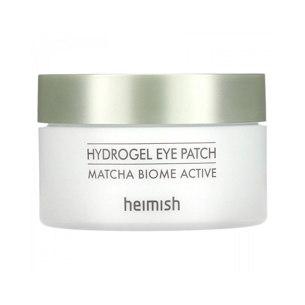 Успокаивающие гидрофильные патчи под глаза с зелёным чаем Heimish Matcha Biome Hydrogel Eye Patch 60 шт - основное фото