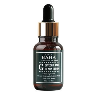 Обновляющая пилинг-сыворотка с гликолевой кислотой Cos De Baha Glycolic 10% Gel Peel AHA Serum 30 мл - основное фото