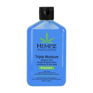 Кондиціонер для волосся «Потрійне зволоження» HEMPZ Triple Moisture Replenishing Conditioner 265 мл - основне фото