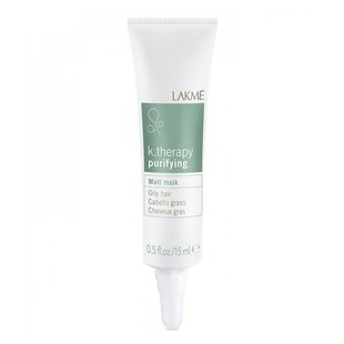 Маска для жирных волос с матирующим эффектом Lakme K.Therapy Purifying Matt Mask 6х15 мл - основное фото