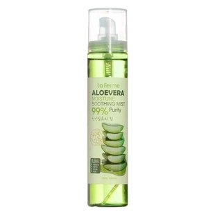 Успокаивающий мист с экстрактом алоэ FarmStay La Ferme Aloe Vera Moisture Soothing Mist 120 мл - основное фото