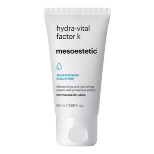 Зволожувальний живильний крем для обличчя «Фактор К» Mesoestetic Hydra-Vital Factor K 50 мл - основне фото