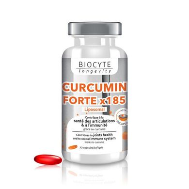 Харчова добавка Biocyte Curcumin Forte x185 30 шт - основне фото