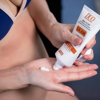 Антицелюлітний розігріваючий крем Guam Duo Tummy And Waist Intensive Warm Treatment Cream 150 мл - основне фото