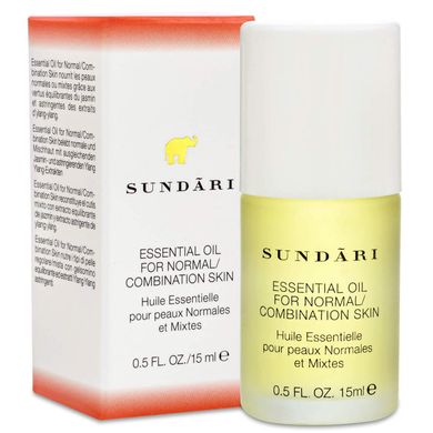 Ефірна олія для нормальної та комбінованої шкіри Sundari Essential Oil For Normal/Combination Skin 15 мл - основне фото