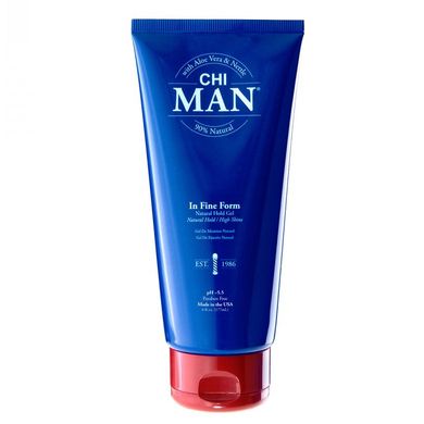 Гель для фіксації волосся для чоловіків CHI Man in Fine Form Natural Hold Gel High Shine 177 мл - основне фото