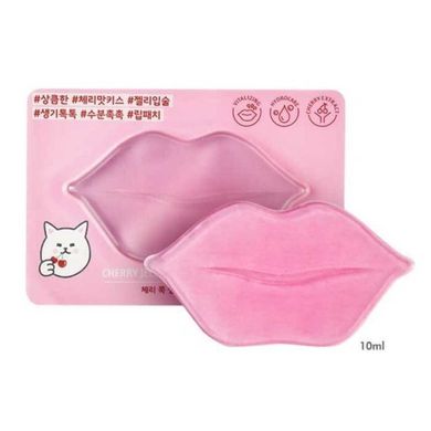 Гидрогелевая маска для губ с экстрактом вишни Etude House Cherry Jelly Lips Patch Vitalizing 10 г - основное фото