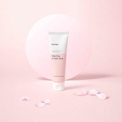 Глиняна маска для глибокого очищення пор Manyo Pink Clay D-TOC Mask 75 мл - основне фото