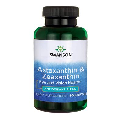 Капсули астаксантину Swanson Astaxanthin 60 шт - основне фото