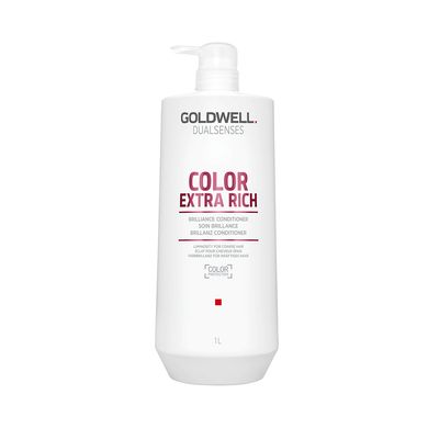 Кондиціонер для збереження кольору товстого і пористого волосся Goldwell Dualsenses Color Extra Rich Brilliance 1000 мл - основне фото