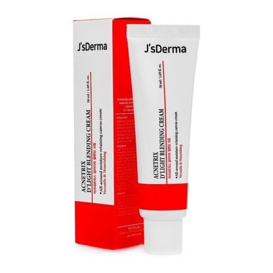 Крем для проблемної шкіри J'sDerma Acnetrix D'Light Blending Cream 50 мл - основне фото