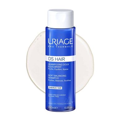 Мягкий балансирующий шампунь Uriage DS Hair Soft Balancing Shampoo 200 мл - основное фото