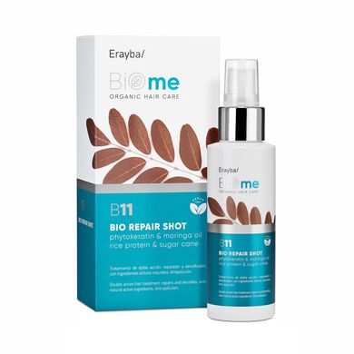 Органічний лосьйон для відновлення волосся Erayba BIOme Organic Hair Care B11 Bio Repair Shot 100 мл - основне фото