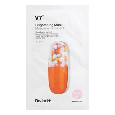 Освітлювальна маска з білим нефритом Dr. Jart+ V7 Brightening Mask 30 мл - основне фото