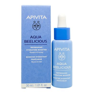 Освіжаючий зволожувальний бустер для обличчя Apivita Aqua Beelicious Refreshing Hydrating Booster 30 мл - основне фото