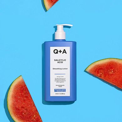 Заспокійливий лосьйон для тіла Q+A Salicylic Acid Smoothing Lotion 250 мл - основне фото