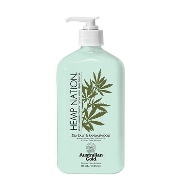 Зволожувальний лосьйон для продовження засмаги Australian Gold Hemp Nation Sea Salt & Sandalwood Tan Extender 535 мл - основне фото