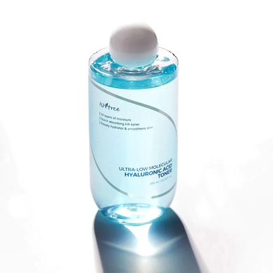 Зволожувальний тонер Isntree Hyaluronic Ultra-Low Molecular Acid Toner 300 мл - основне фото