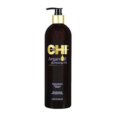 Відновлювальний шампунь для волосся CHI Argan Oil Plus Moringa Oil Shampoo 340 мл - основне фото