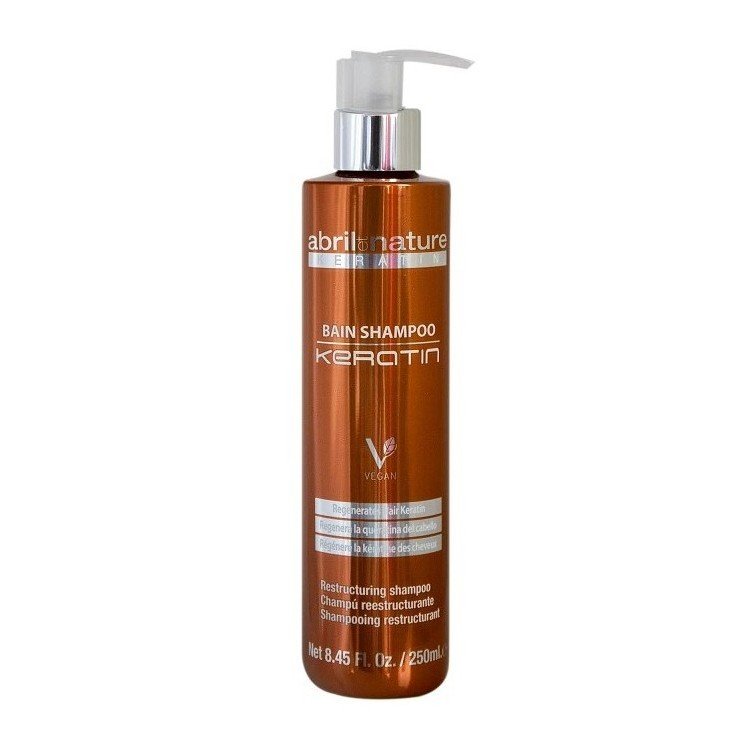 Шампунь с кератином Abril et Nature Keratin Shampoo With Ultra-fast Keratin Boost 250 мл - основное фото