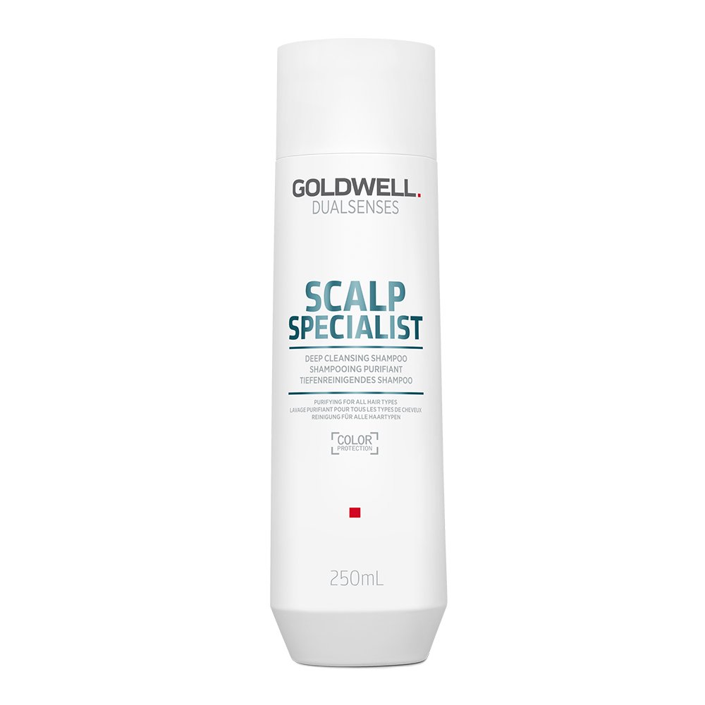 Глубоко очищающий шампунь для чувствительной кожи головы Goldwell DualSenses Scalp Specialist Deep Cleansing Shampoo 250 мл - основное фото