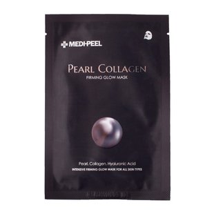 Омолаживающая тканевая маска с коллагеном и жемчугом MEDI-PEEL Pearl Collagen Firming Glow Mask 25 мл - основное фото