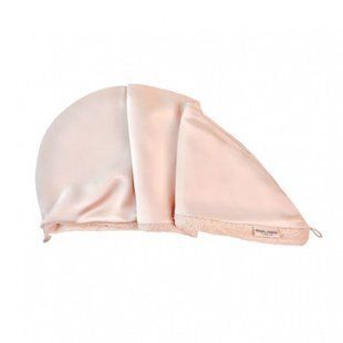 Двухсторонее полотенце-тюрбан для деликатной сушки волос Mon Mou Hair Turban Nude - основное фото
