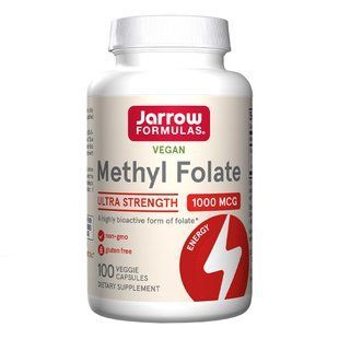 Метил фолат Jarrow Formulas Methyl Folate 1000 mcg 100 шт - основне фото