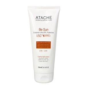 Омолаживающий солнцезащитный крем для тела Atache BE SUN Crema Ultra Protective SPF 50 200 мл - основное фото