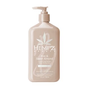 Разглаживающее молочко «Коа-Сладкий миндаль» HEMPZ Koa & Sweet Almond Smoothing Herbal Body Moisturizer 500 мл - основное фото