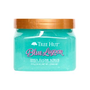 Скраб для тела «Голубая лагуна» Tree Hut Blue Lagoon Shea Sugar Scrub 510 г - основное фото