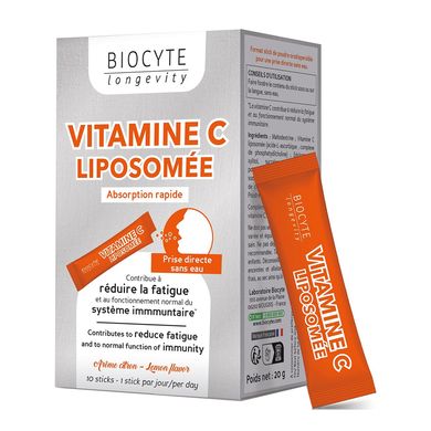 Пищевая добавка Biocyte Vitamine C Liposomal 10 шт - основное фото