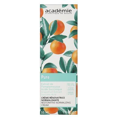 Восстанавливающий нормализующий крем для лица Academie Pure Restorative Normalizing Cream 50 мл - основное фото