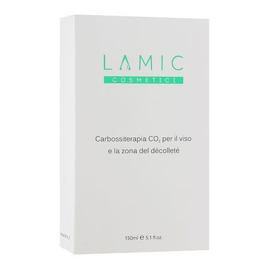 Карбокситерапія для обличчя та зони декольте Lamic Cosmetici Carbossiterapia CO2 (7 процедур) 3x50 мл - основне фото