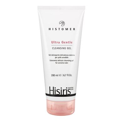 Очищувальний ультра легкий гель для чутливої шкіри Histomer Hisiris Ultra Gentle Cleansing Gel 200 мл - основне фото