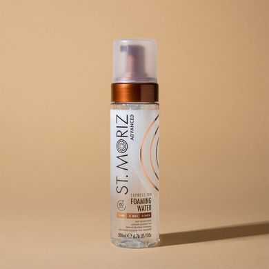 Пенящаяся вода для автозагара St. Moriz Advanced Express Tan Foaming Water 200 мл - основное фото