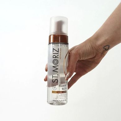 Пенящаяся вода для автозагара St. Moriz Advanced Express Tan Foaming Water 200 мл - основное фото