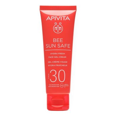 Сонцезахисний гель-крем для обличчя Apivita Bee Sun Safe Hydra Fresh Face Gel Cream SPF 30 50 мл - основне фото