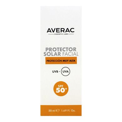 Солнцезащитный крем для лица Averac Solar Facial Sunscreen SPF 50+ 50 мл - основное фото