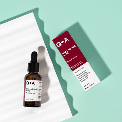 Сироватка для обличчя з гіалуроновою кислотою Q+A Hyaluronic Acid Facial Serum 30 мл - основне фото