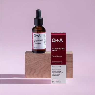 Сироватка для обличчя з гіалуроновою кислотою Q+A Hyaluronic Acid Facial Serum 30 мл - основне фото