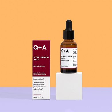 Сироватка для обличчя з гіалуроновою кислотою Q+A Hyaluronic Acid Facial Serum 30 мл - основне фото