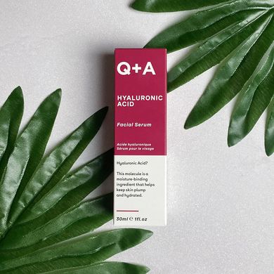 Сыворотка для лица с гиалуроновой кислотой Q+A Hyaluronic Acid Facial Serum 30 мл - основное фото