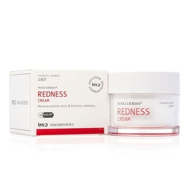 Зволожувальний крем для шкіри з куперозом та розацеа INNOAESTHETICS INNO-DERMA Redness Cream 50 г - основне фото
